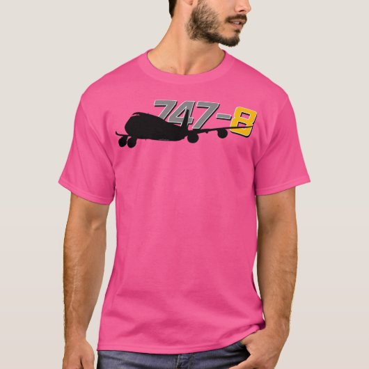 747-8 Jumbo T-Shirt (Vorderseite)