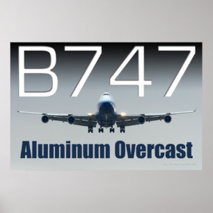 747 ALUMINIUMÜBERSCHUSS POSTER
