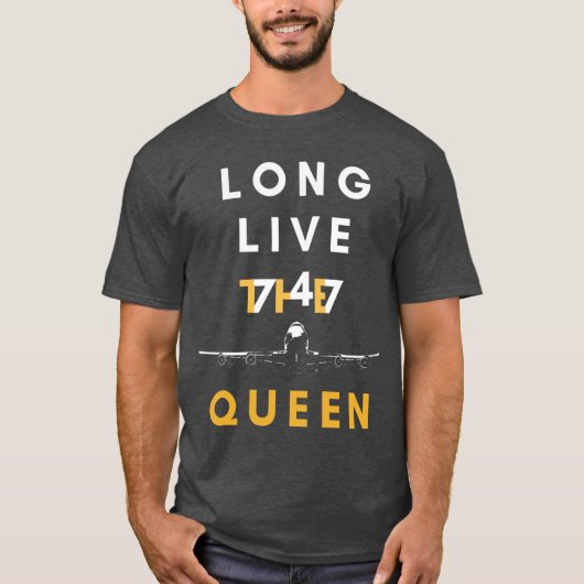 747 Bekleidung T-Shirt (Vorderseite)