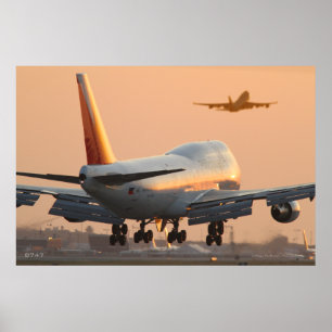 747 FLUGGESELLSCHAFT POSTER