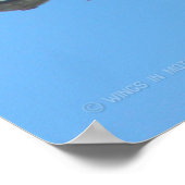 747 FLUGGESELLSCHAFT POSTER (Ecke)