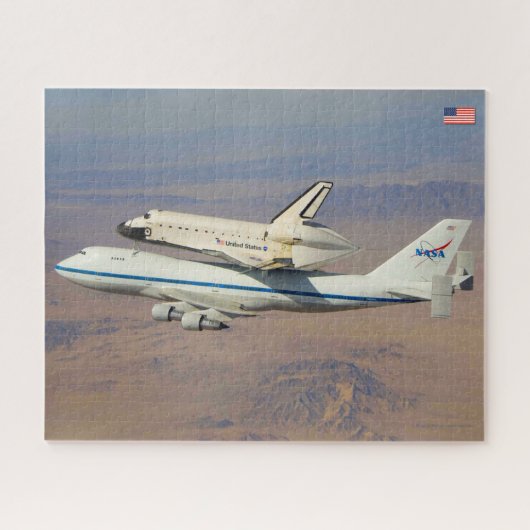 747 RAUMFAHRZEUGE (16 x 20 Zoll) Puzzle (Horizontal)