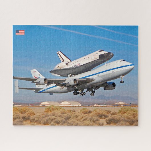 747 RAUMFAHRZEUGE (16 x 20 Zoll) Puzzle (Horizontal)