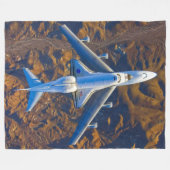 747 RAUMFAHRZEUGE FLEECEDECKE (Vorderseite (Horizontal))