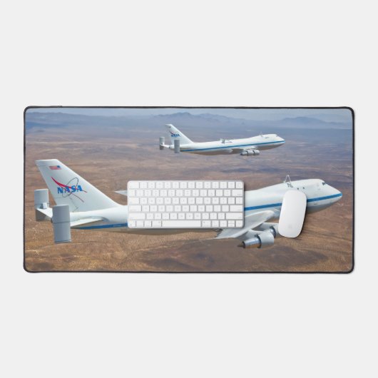 747 RAUMFAHRZEUGE SCHREIBTISCHUNTERLAGE (Tastatur & Maus)