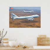 747 Shuttle Carrier Aircraft Poster (Küche)