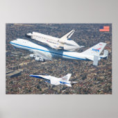 747 Shuttle Carrier Aircraft Poster (Vorne)