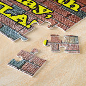 74. Geburtstag: Fun Graffiti-Inspiriert Regenbogen Puzzle (Seite)