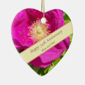 74. Jahrestag Keramik Ornament (Rechts)