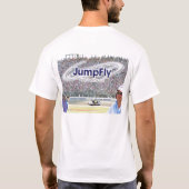 #74 JumpFly, das T - Shirt läuft (Rückseite)