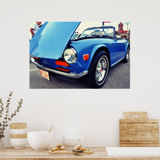 "74 TR6 POSTER (Küche)