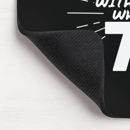 74 Years Old Men 74 Birthday Present Funny Gift Mousepad (Ecke)