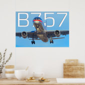 757 FLUGGESELLSCHAFT POSTER (Küche)