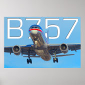 757 FLUGGESELLSCHAFT POSTER (Vorne)