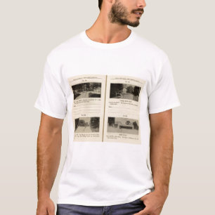 75861 Rhinebeck oberer roter Haken-blauer Speicher T-Shirt