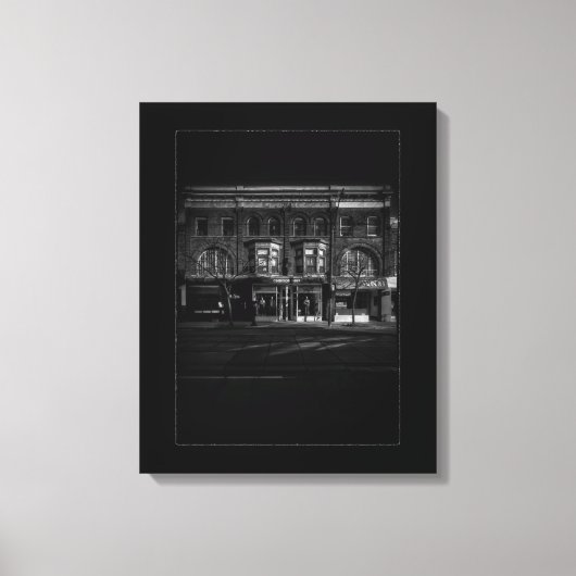 758 - 766 Königin St. E 3 mit Grenze Leinwanddruck (Vorderseite)