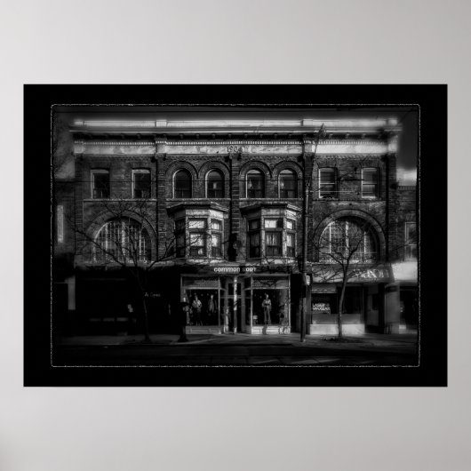 758 - 766 Königin St. E 4 mit Grenze Poster (Vorne)