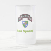 75. Armee-Förster-mattiertes Bier Stein Mattglas Bierglas (Mittel)