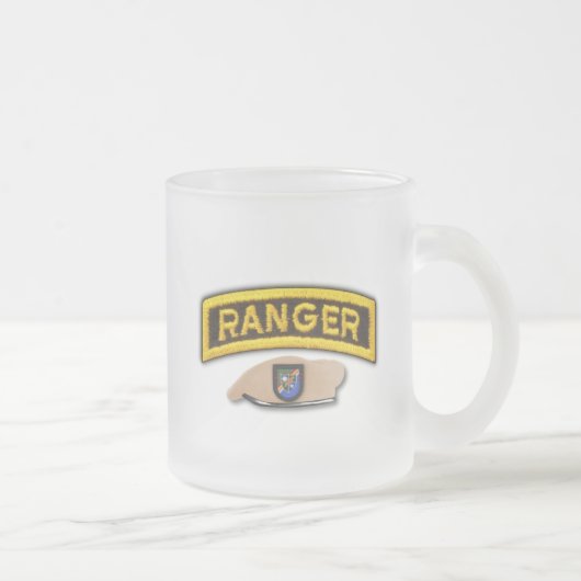 75. Armee im Flugzeug Ranger Veteranen Bier Tasse (Rechts)