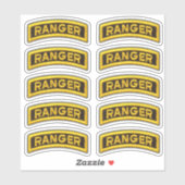 75. Army Ranger Regiment Veteran Contour Sticker (Blatt)