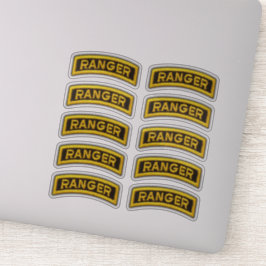 75. Army Ranger Regiment Veteran Contour Sticker