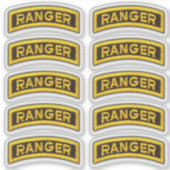 75. Army Ranger Regiment Veteran Contour Sticker (Vorderseite)