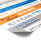 75 Dinge beim Beenden Ihres Unternehmens Poster (Ecke)