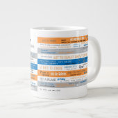 75 Dinge zu tun Jumbo-Tasse (Vorderseite Rechts)