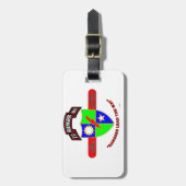 75. FÖRSTER-BATAILLON "ARMEE-FÖRSTER " GEPÄCKANHÄNGER (Vorderseite vertikal)