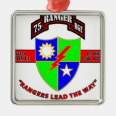 75. FÖRSTER-BATAILLON "ARMEE-FÖRSTER " ORNAMENT AUS METALL (Vorne)