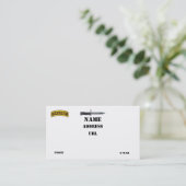 75. Förster-Regiment-Armee-Förster-Fort Benning Visitenkarte (Stehend Vorderseite)