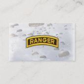 75. Förster-Regiment-Armee-Förster-Fort Benning Visitenkarte (Rückseite)