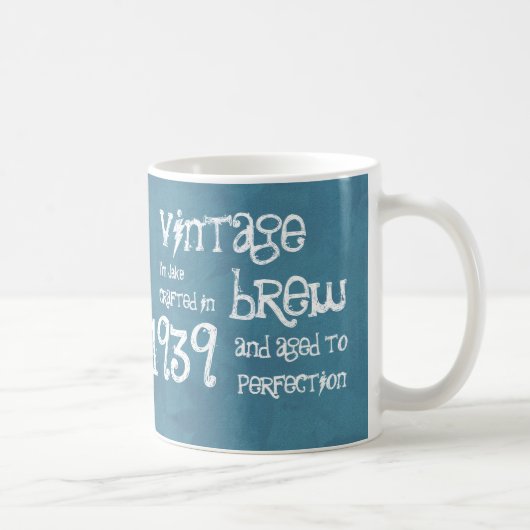 75. Geburtstag 1939 Vintage-Brauerei oder jedes an Kaffeetasse (Rechts)