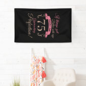 75. Geburtstag besser mit Alter Banner (Insitu)