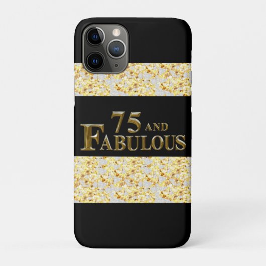 75. Geburtstag Case-Mate iPhone Hülle (Rückseite)