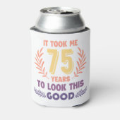 75. Geburtstag Dosenkühler (Kanne Rückseite)