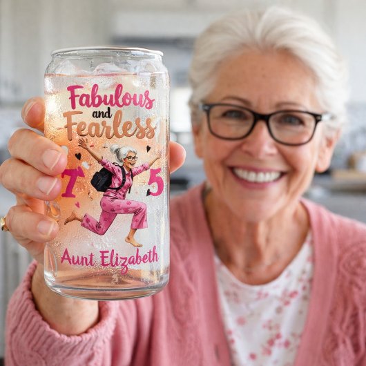 75. Geburtstag Fabelhafte Tante  Dosenglas