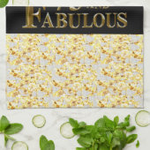 75. Geburtstag Geschirrtuch (Gefaltet)