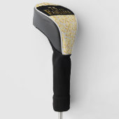 75. Geburtstag Golf Headcover (angewinkelt)