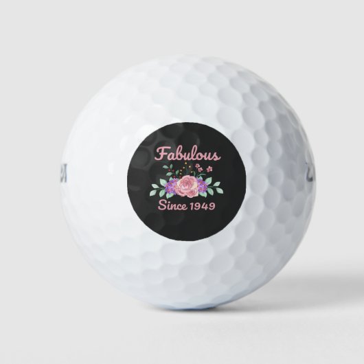 75. Geburtstag Golfball (Vorderseite)