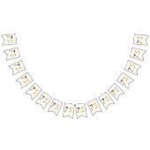 75. Geburtstag Hochzeit Jahrestag Gold-Nummer Wimpelkette (Alle)