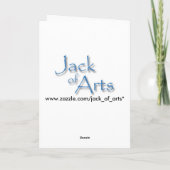 75. Geburtstag Karte (Rückseite)