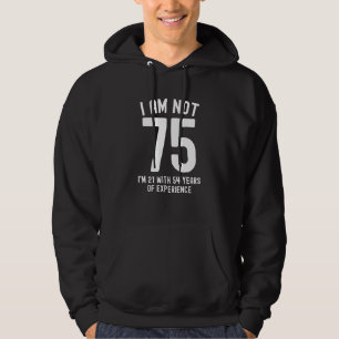75. Geburtstag Männer Frauen Vintag 75 Jahre alt Hoodie
