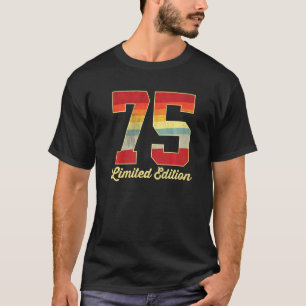 75. Geburtstag Vintag Limited Edition 1947 75 Jahr T-Shirt