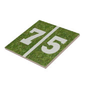 75. Geburtstags-Fußball-kundengerechte Fliese (Seite)