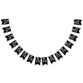 75. Geburtstagsballons Wimpelkette (Alle)