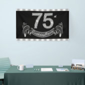 75. Geburtstagsfeier Banner (Messeveranstaltung)