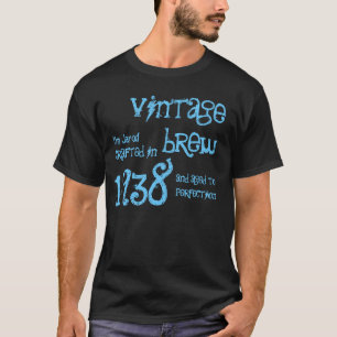 75. Geburtstagsgeschenk 1938 Vintage Brew Name V8 T-Shirt