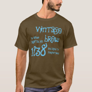 75. Geburtstagsgeschenk 1938 Vintage Brew Name V9 T-Shirt