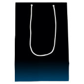 75. Geburtstagskandale Mittlere Geschenktasche Mittlere Geschenktüte (Rückseite)